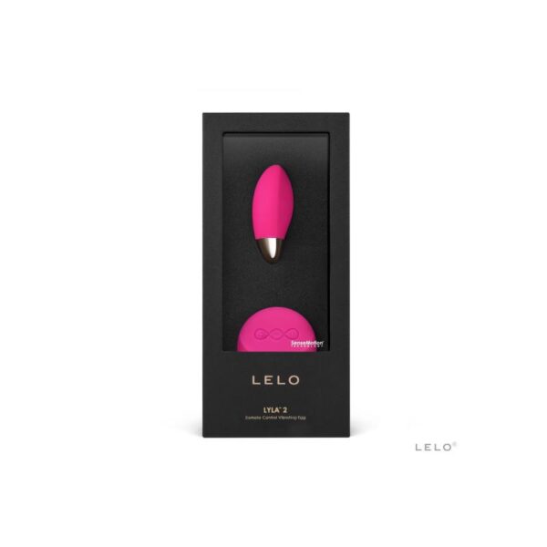 Lyla 2 Vibrating Egg Hot Cerise - Image 3