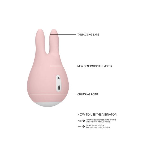 Clitoral Stimulator Sugar Bunny Pink - Image 3