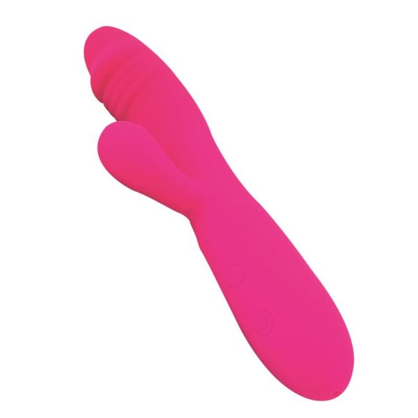 Candy G-Spot Rabbit Vibe USB Silicone Fucshia - Image 6