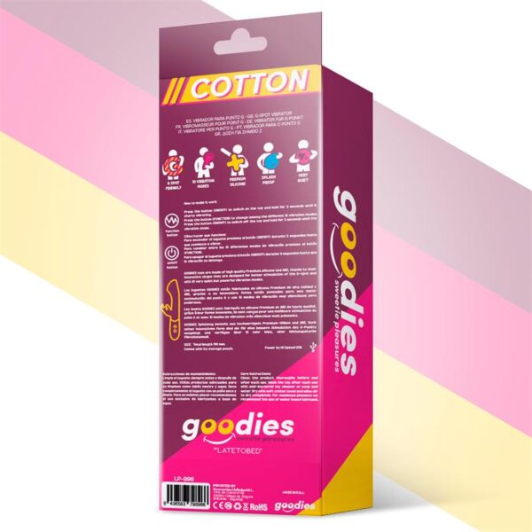 Cotton G-Spot and Rabbit Vibe USB Silicone Fuchsia - Image 3