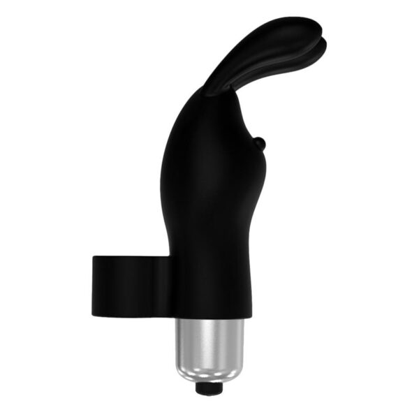 Fingyhop Vibrating Bullet with Rabbit Black - Image 4