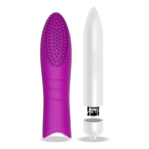 Dotys Easy Quick Vibrating Bullet Silicone Purple - Image 5