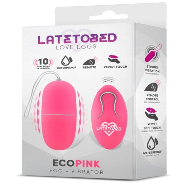 Ecopink Vibrating Egg with Remote Control - Image 2