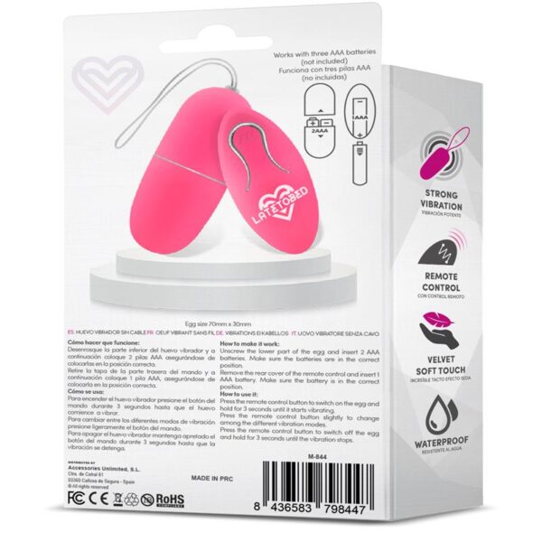 Ecopink Vibrating Egg with Remote Control - Image 3