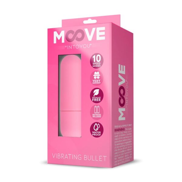 Vibrating Bullet 10 Speeds Pink - Image 2