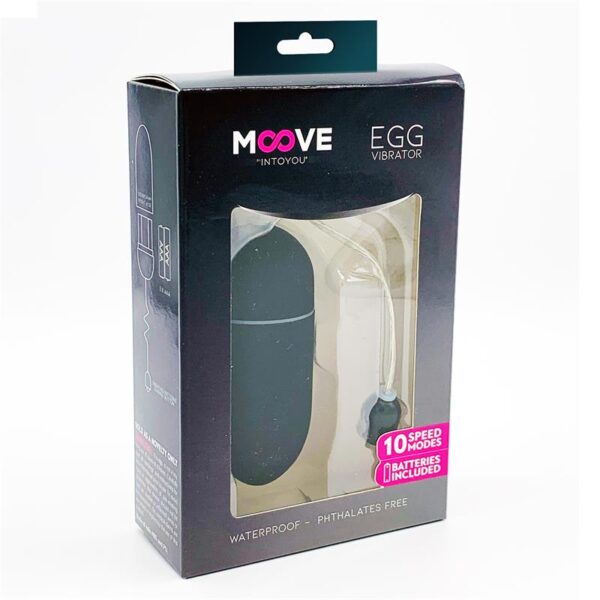Vibrating Egg 10 Functions Black - Image 2