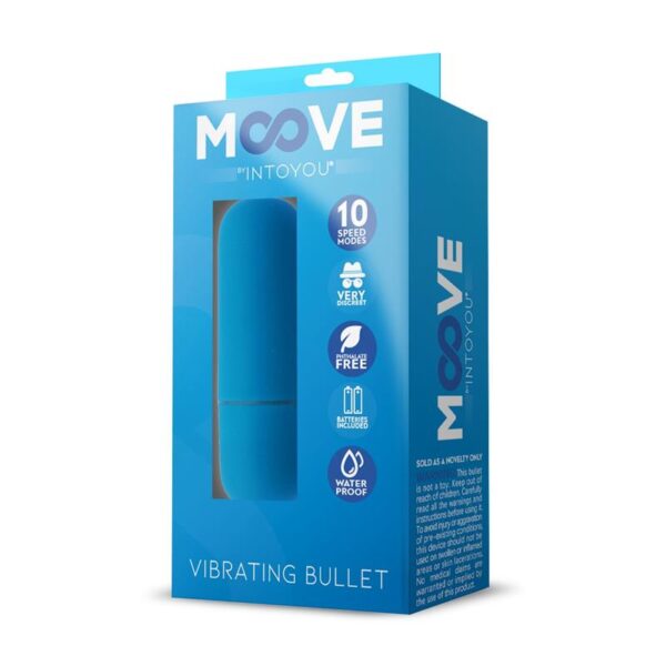 Vibrating Bullet 10 Functions Blue - Image 2