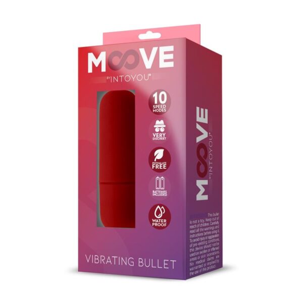 Vibrating Bullet 10 Functions Red - Image 2