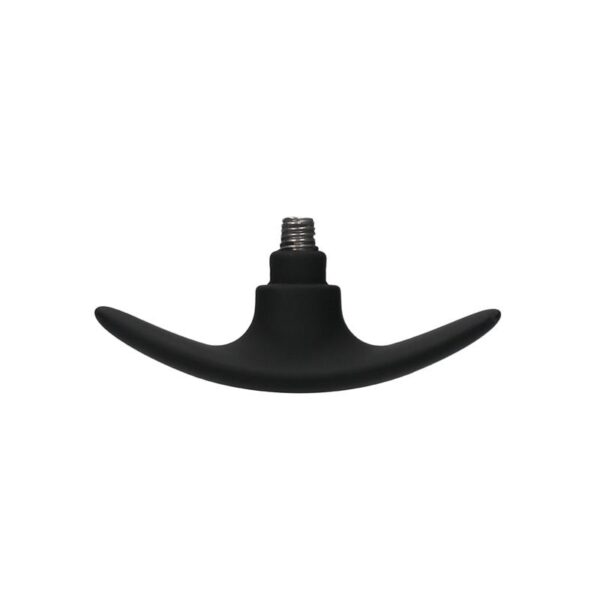 Butt Plug Set Pointed Large Suction Cup Black - Image 3