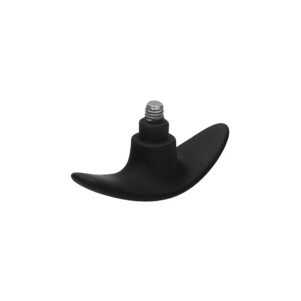 Butt Plug Set Pointed Large Suction Cup Black - Image 4