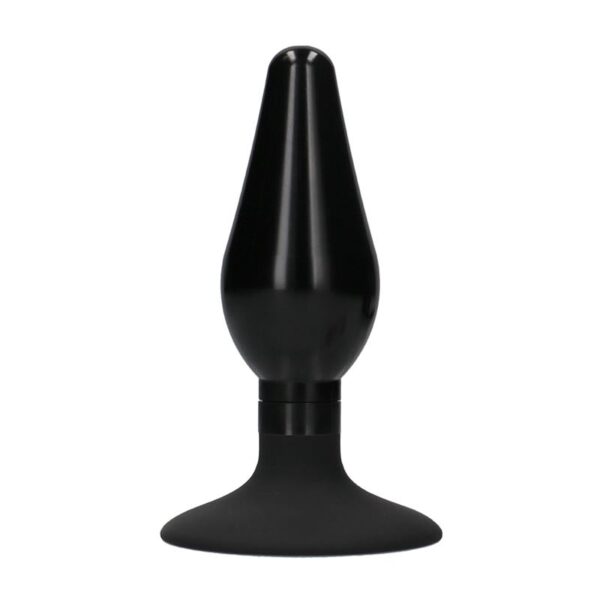 Butt Plug Set Pointed Large Suction Cup Black - Image 6