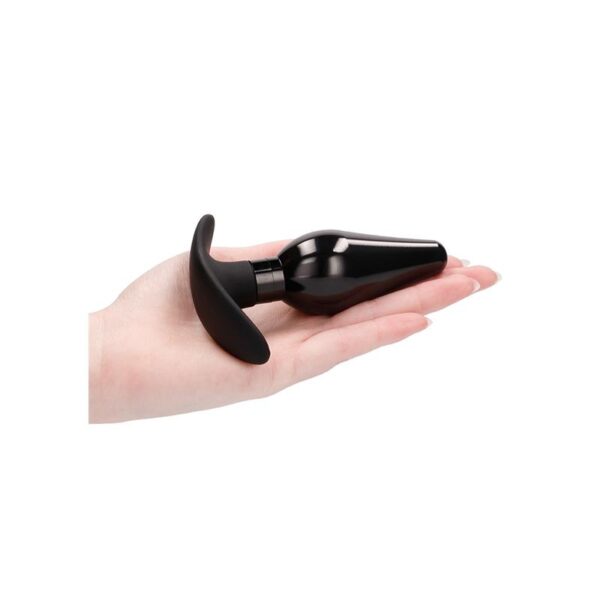 Butt Plug Set Pointed Large Suction Cup Black - Image 11