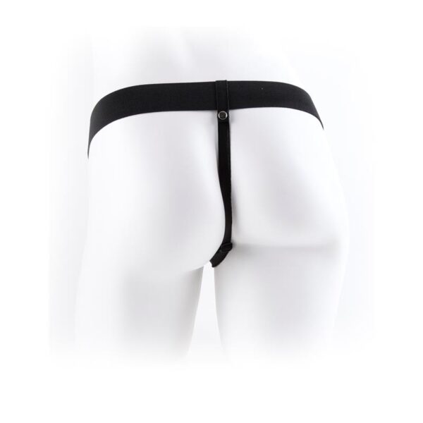 Fetish Fantasy Series 17,7 cm Vibrating Hollow  Strap-On Flesh - Image 5