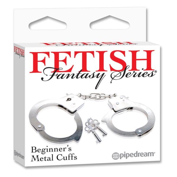 Fetish Fantasy Series Beginners Metal Cuffs - Image 2