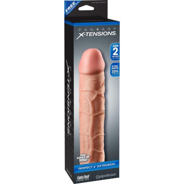 Fantasy X-tensions  Perfect 5,08 cm Extension - Flesh - Image 4