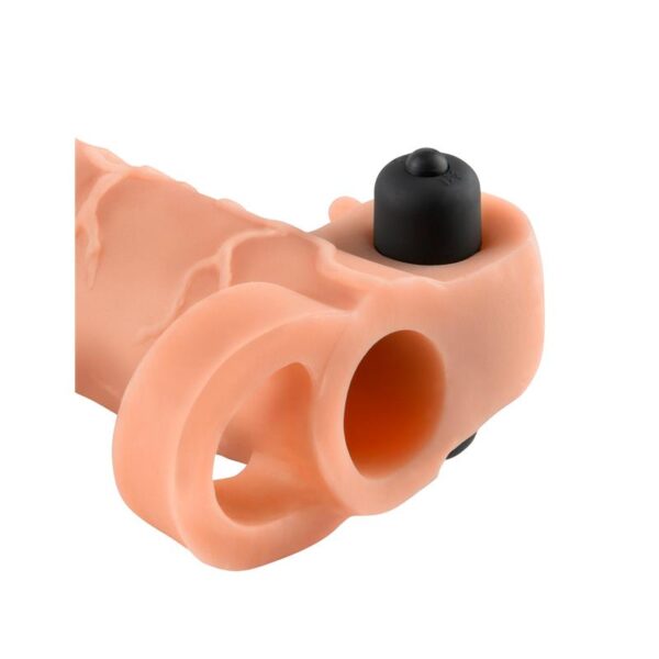 Fantasy X-tensions  Vibrating Real Feel Extension 5,1 cm  - Flesh - Image 3