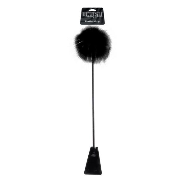 Fetish Fantasy Limited Edition Feather Crop Black - Image 3