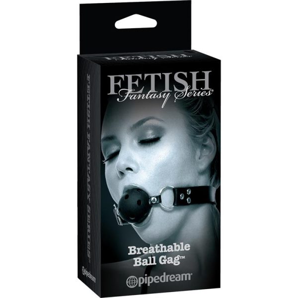 Fetish Fantasy Series Limited Edition Breathable Ball Gag Black - Image 2