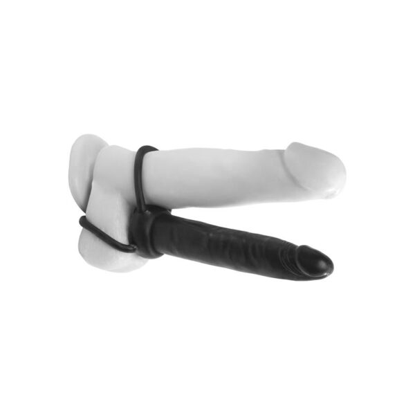 Anal Dildo Double Trouble - Colour Black - Image 2