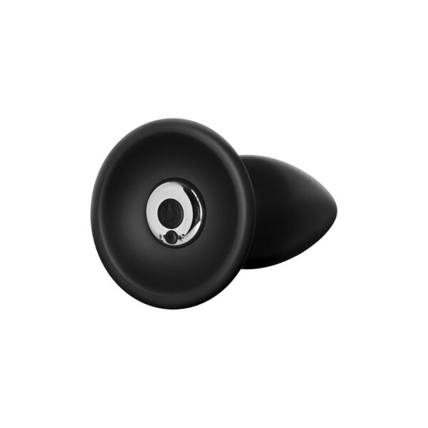 Large Rechargeable Butt Plug Black - Image 3