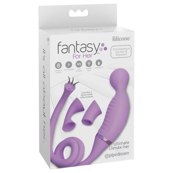 Climax-Her Vibe and Clitoris Stimulator Silicone USB - Image 9