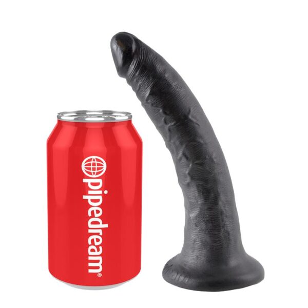 King Cock Dildo 7 - Black - Image 3