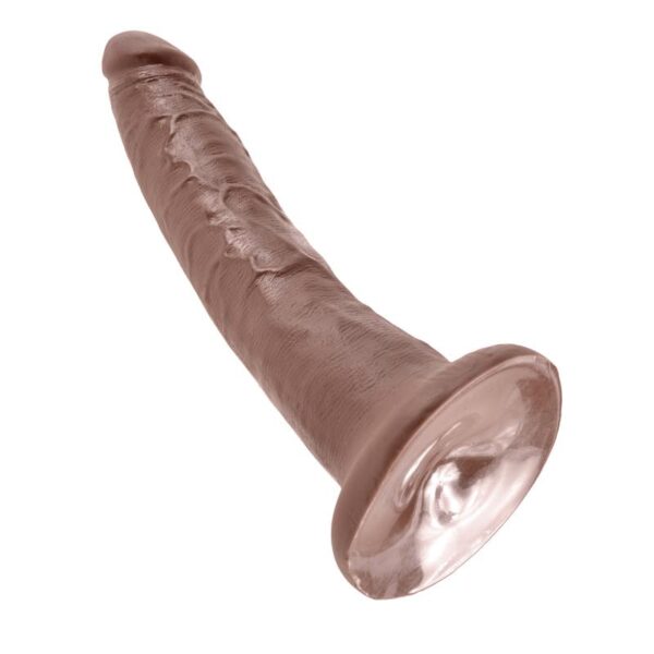 King Cock 17,78 cm Cock - Brown - Image 5