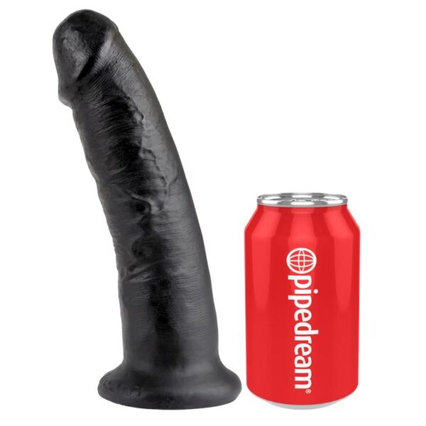 King Cock Dildo 9- Black - Image 3