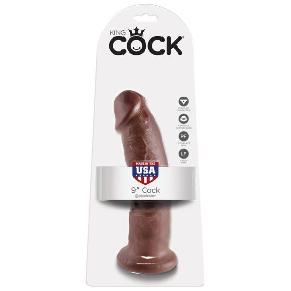 King Cock Dildo 9 - Brown - Image 2