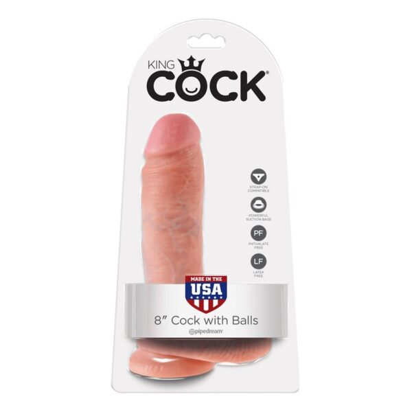 King Cock Cock with Balls 8 - Flesh - Image 2