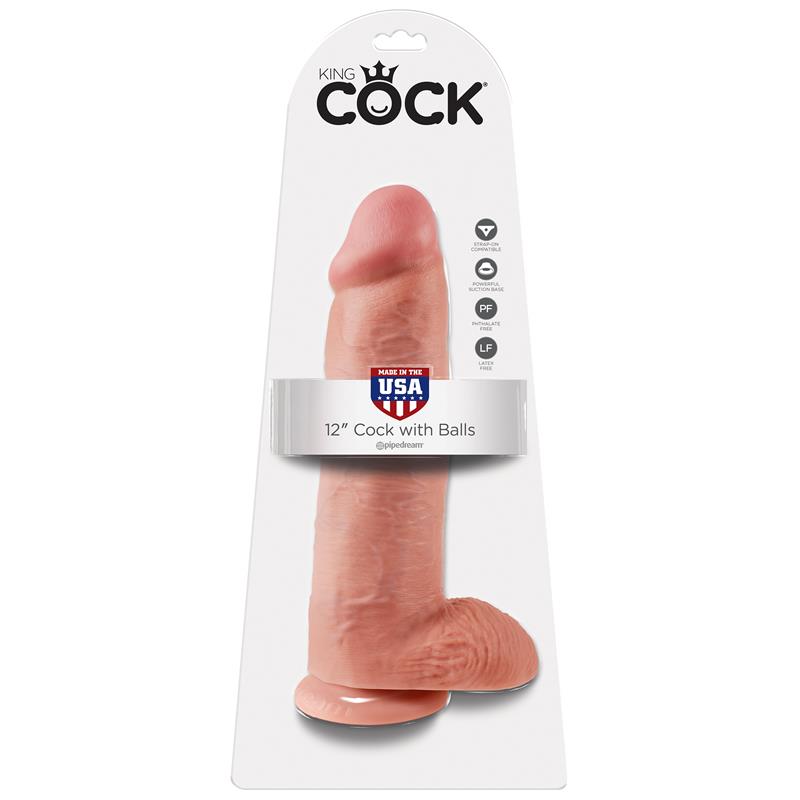 King Cock Cock with Balls 12 - Flesh - Image 2