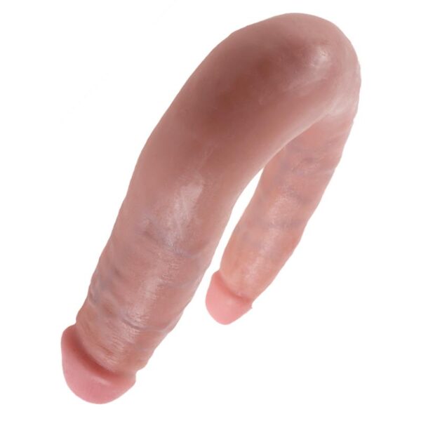 King Cock Double Penetrator Cock Small 5 - Flesh - Image 3