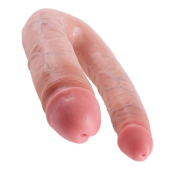 King Cock Double Penetrator Cock Large - Flesh - Image 4