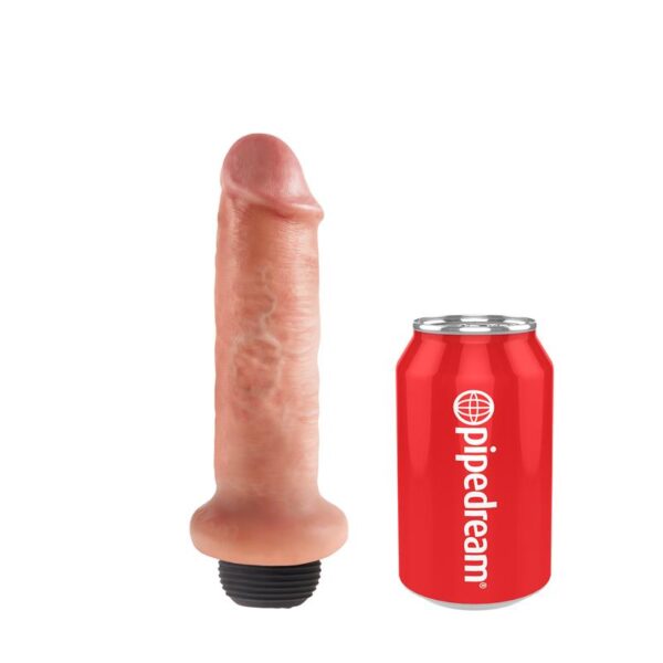 King Cock 6 Squirting Cock - Flesh - Image 4