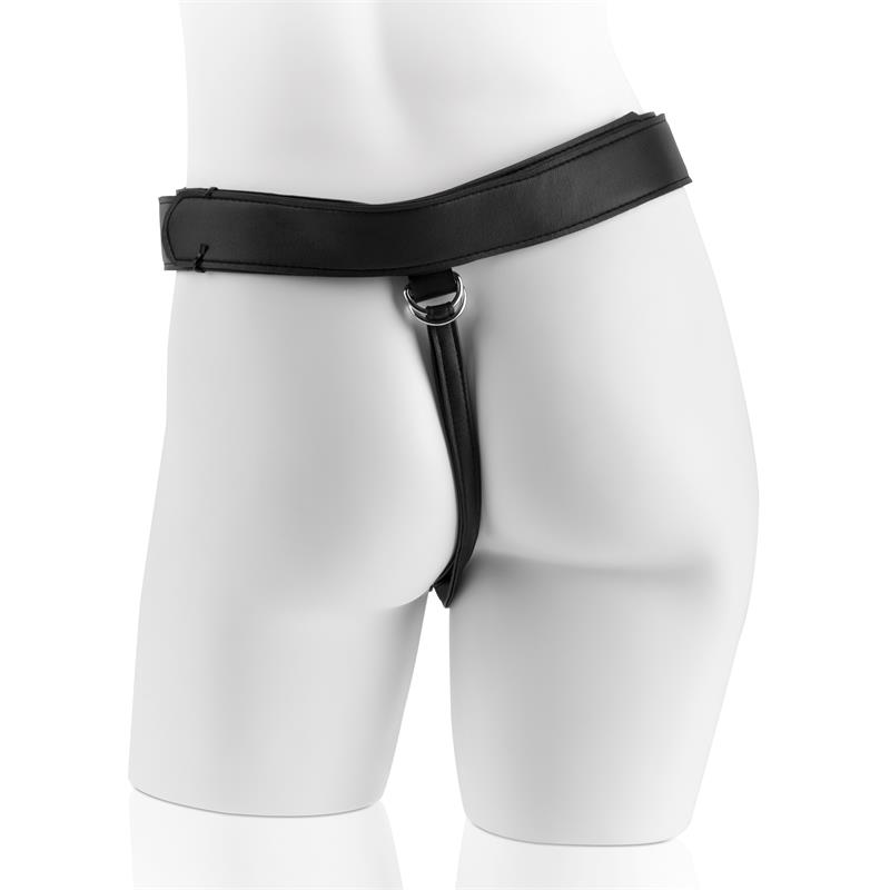 Adjustable Strap-On with Dildo 6 - Flesh - Image 4