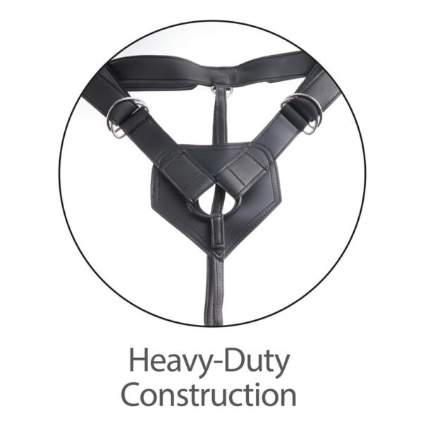 Strap-On Harness Two Cocks One Hole 7 Tan - Image 7