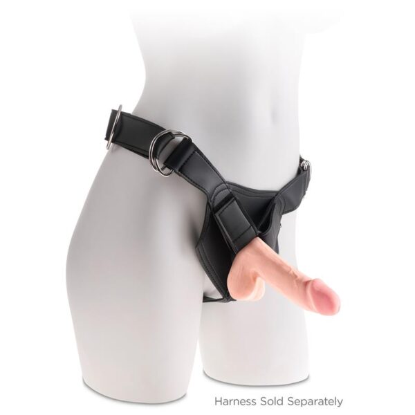3D Triple Density Dildo with Balls Plus 6.5 Flesh - Image 6