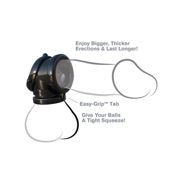 Fantasy C-Ringz Rock Hard Cock Pipe Black - Image 2