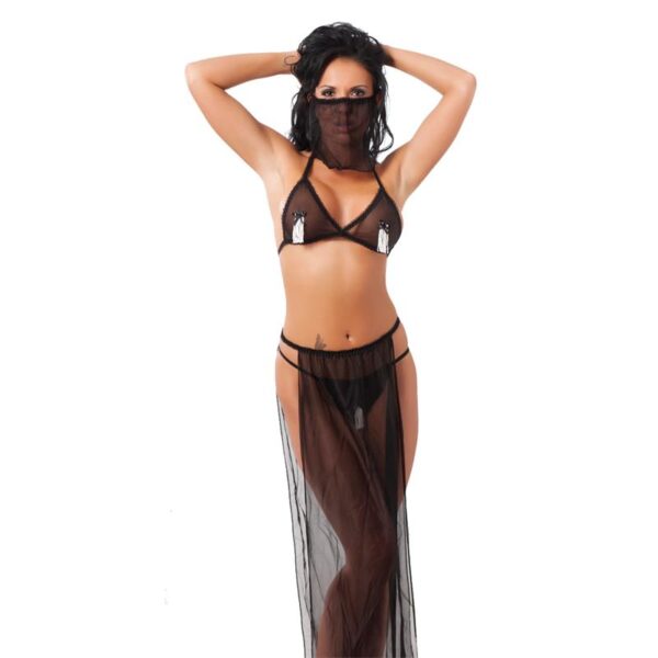 Oriental Costume Black One Size