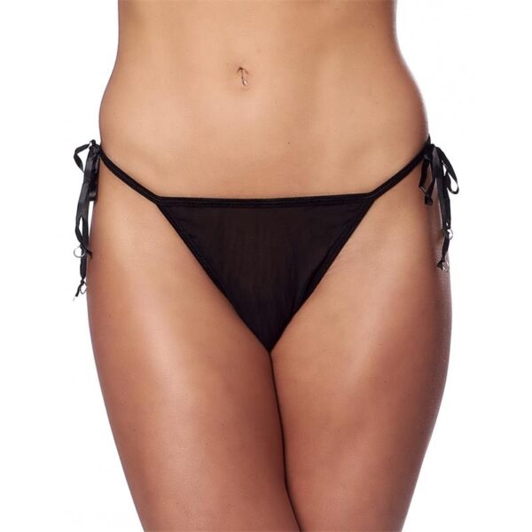 Thong Fantasy Black One Size - Image 2