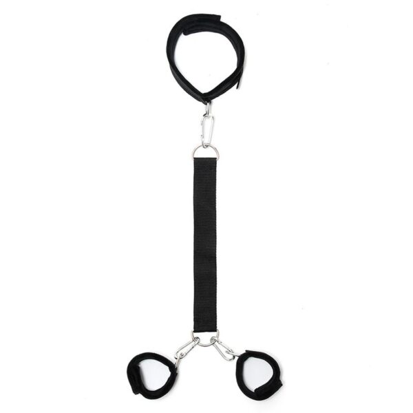 Soft Collar to Handcuffs with Leash Adjustable - Image 3