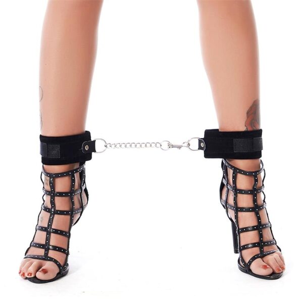 Rimba Bondage Play Complete Restraint Set Black - Image 4