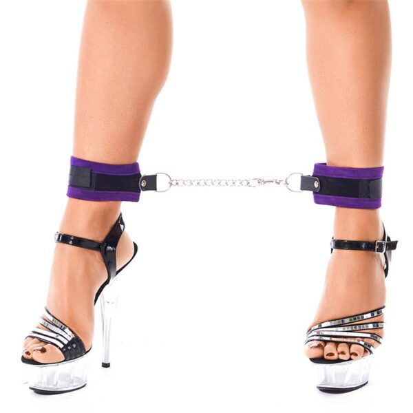 Rimba Bondage Play Complete Restraint Set Purple - Image 4