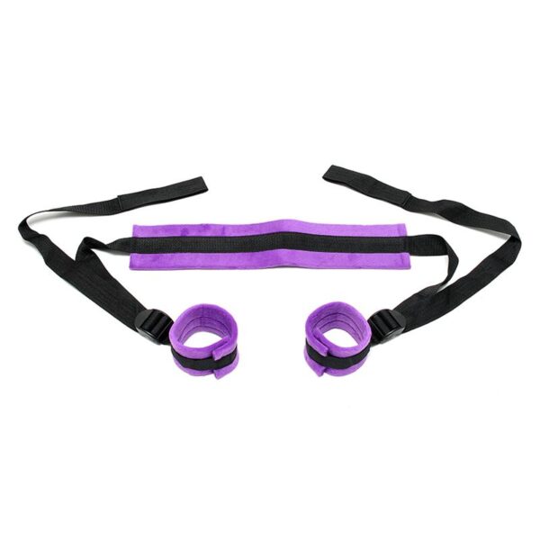 Rimba Bondage Play Enhancer Set Adjustable Purple - Image 3