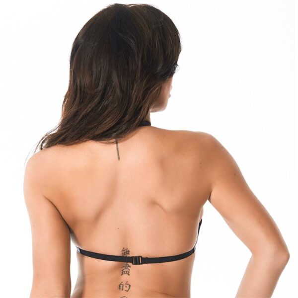Rimba Bondage Play Leather Bra One Size - Image 2