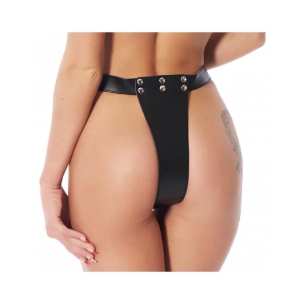 Strap-on Harness Adjustable with Inner and Exterior Dildo - Image 2