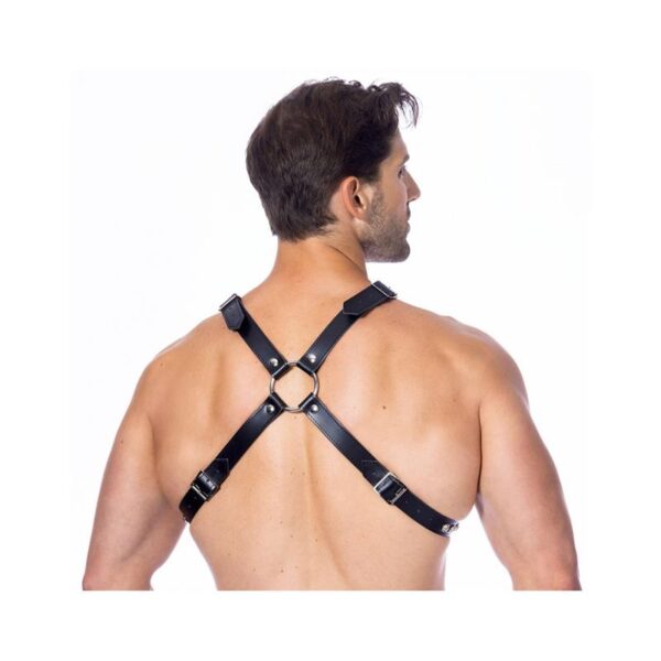 Cross Adjustable Leather Harness - Image 2