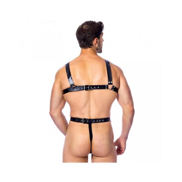 Adjustable Leather Full-Body Harness - Image 2