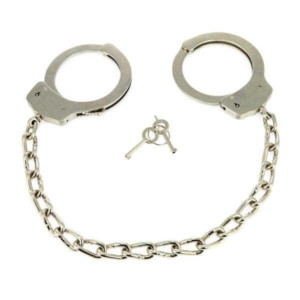 Rimba Bondage Play Cuffs, metal-Adjustable - Image 2