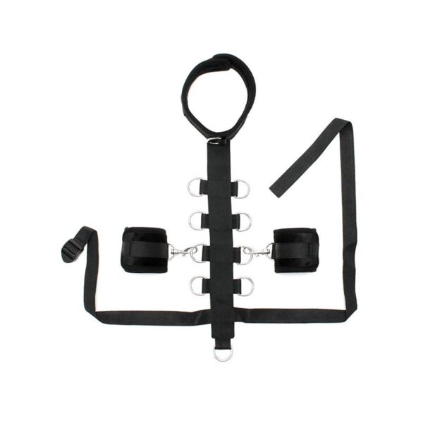 Set Collar with Cuffs Black - Image 3